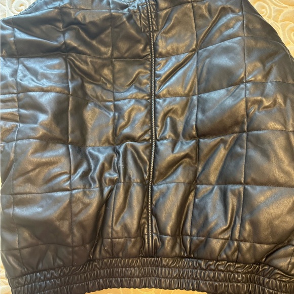 Free People Vegan Leather Jacket - Picture 4 of 7